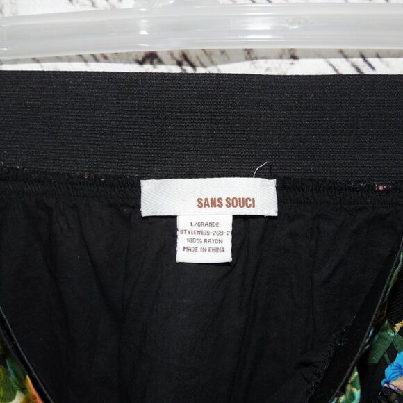 Sans Souci Floral Skirt Size L - Picture 4 of 5